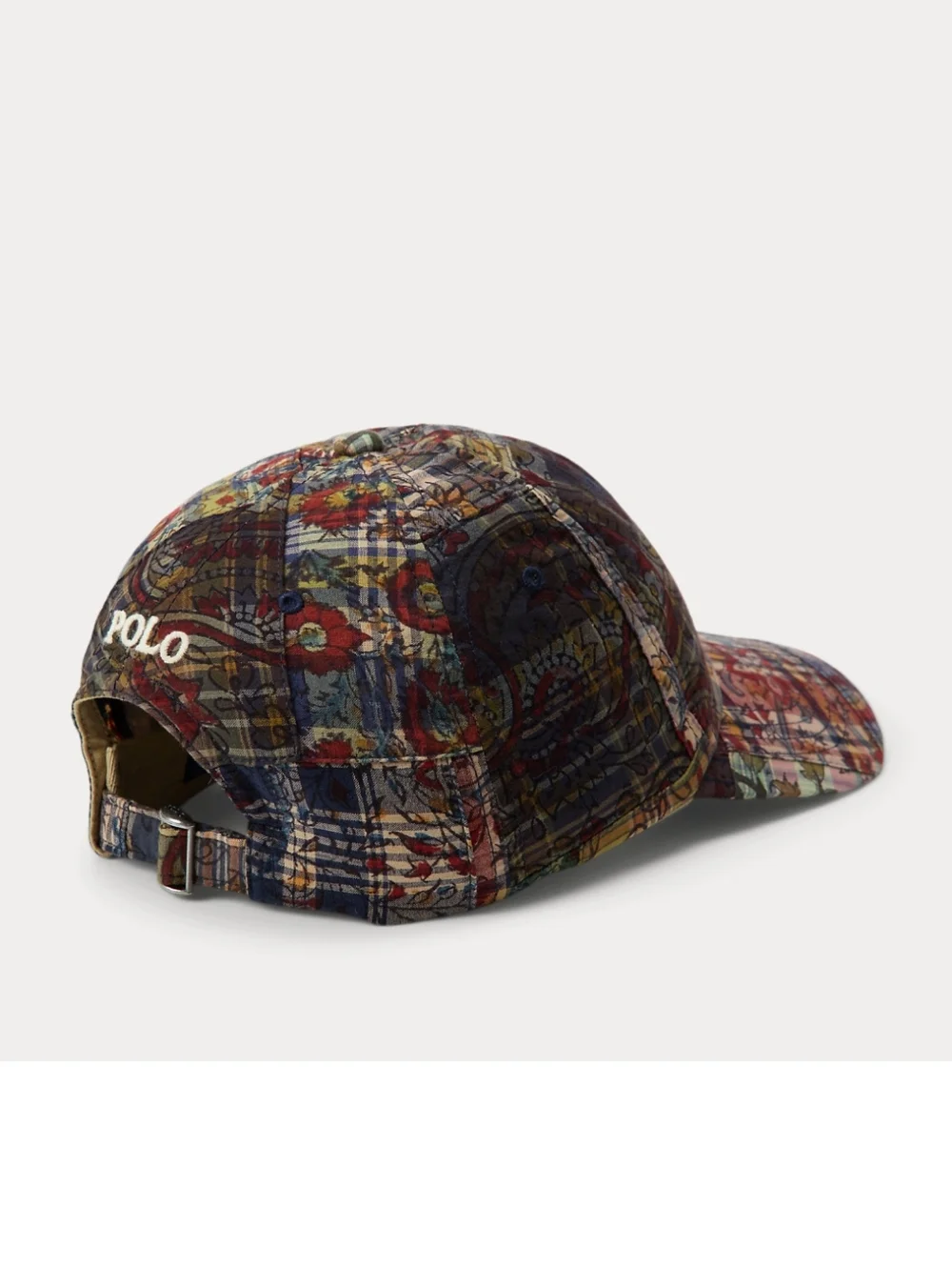 Polo By Ralph Lauren Patchwork Madras Ball Cap - Picture 2 of 11
